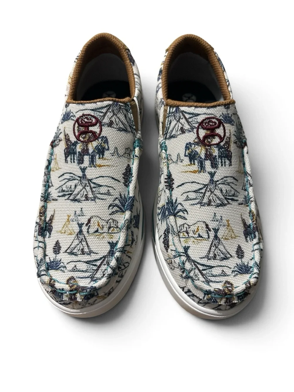 Twisted X Kids Hooey Slip On Loper Shoe Size  1   YHYC009